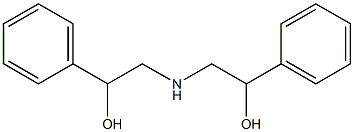 2-[(2-hydroxy-2-phenylethyl)amino]-1-phenylethanol 구조식 이미지