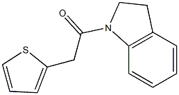 1-(thien-2-ylacetyl)-2,3-dihydro-1H-indole Structure