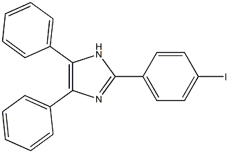 2-(4-iodophenyl)-4,5-diphenyl-1H-imidazole Structure