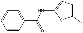 N-(5-methyl-2-thienyl)benzamide Structure