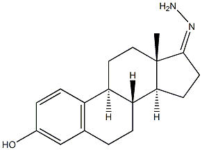 3-hydroxyestra-1,3,5(10)-trien-17-one hydrazone 구조식 이미지