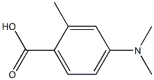 4-(dimethylamino)-2-methylbenzoic acid 구조식 이미지