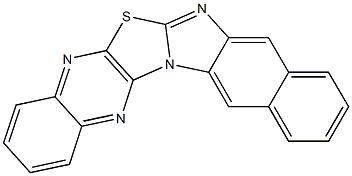 naphtho[2'',3'':4',5']imidazo[2',1':2,3][1,3]thiazolo[4,5-b]quinoxaline Structure