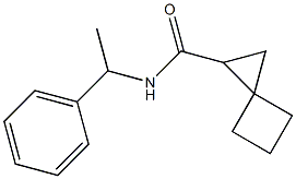 N-(1-phenylethyl)spiro[2.3]hexane-1-carboxamide 구조식 이미지