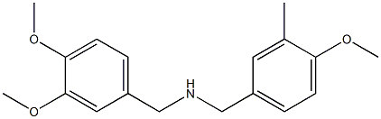 N-{[3,4-bis(methyloxy)phenyl]methyl}[3-methyl-4-(methyloxy)phenyl]methanamine 구조식 이미지