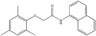 2-(mesityloxy)-N-(1-naphthyl)acetamide Structure