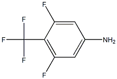 4-Amino-2,6-difluorobenzotrifluoride, 97+% 구조식 이미지
