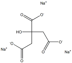 Trisodium citrate, coarse cryst.                            (L-A135) Structure