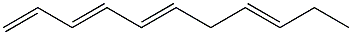 (3E,5E,8E)-undeca-1,3,5,8-tetraene Structure