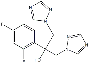 Fluconazole 구조식 이미지