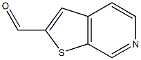 Thieno[2,3-c]pyridine-2-carbaldehyde 구조식 이미지