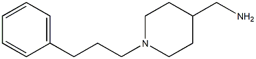 [1-(3-phenylpropyl)piperidin-4-yl]methylamine 구조식 이미지