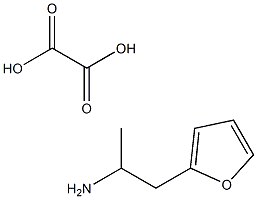 1-(2-furyl)propan-2-amine oxalate 구조식 이미지