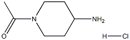 1-acetylpiperidin-4-amine hydrochloride Structure