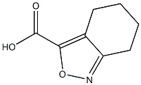 4,5,6,7-tetrahydro-2,1-benzisoxazole-3-carboxylic acid Structure