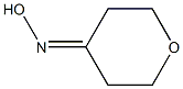 tetrahydro-4H-pyran-4-one oxime 구조식 이미지