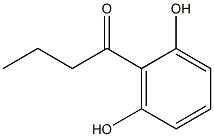 1-(2,6-Dihydroxyphenyl)-1-butanone 구조식 이미지