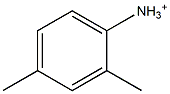 2,4-Dimethylanilinium Structure