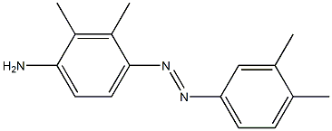 4-(3,4-Xylylazo)-2,3-dimethylbenzenamine Structure