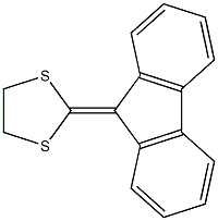 2-(9H-Fluoren-9-ylidene)-1,3-dithiolane 구조식 이미지