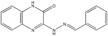 3-[2-(Benzylidene)hydrazino]quinoxalin-2(1H)-one Structure