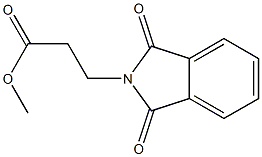 3-Phthalimidylpropanoic acid methyl ester 구조식 이미지