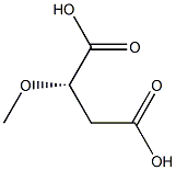 (2S)-2-Methoxysuccinic acid 구조식 이미지