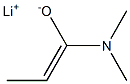 Lithium(Z)-1-dimethylamino-1-propene-1-olate Structure