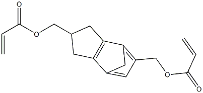 4,7-Methanohydrindane-2,5-dimethanol diacrylate Structure