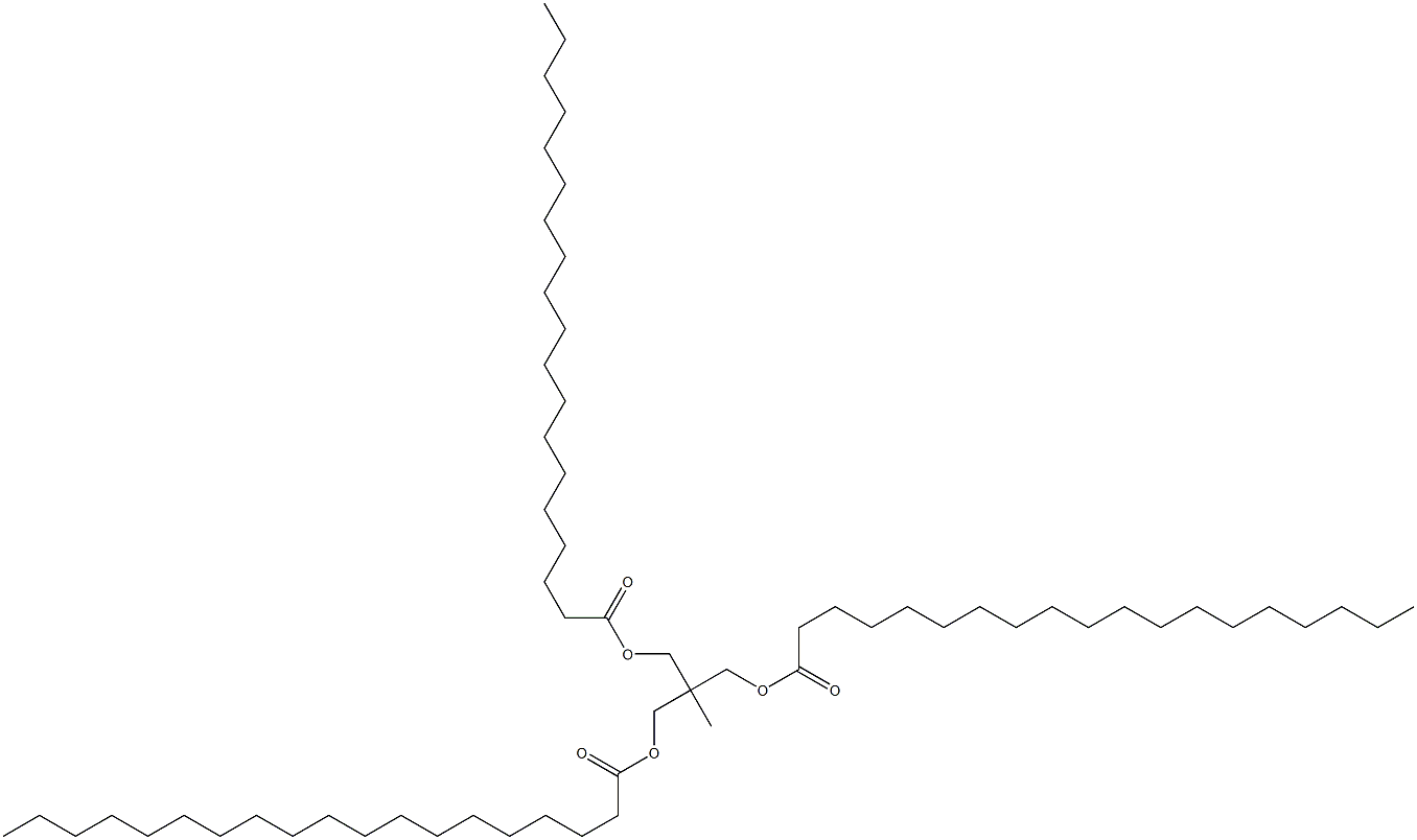 2-Methyl-2-[(1-oxononadecyloxy)methyl]-1,3-propanediol dinonadecanoate 구조식 이미지