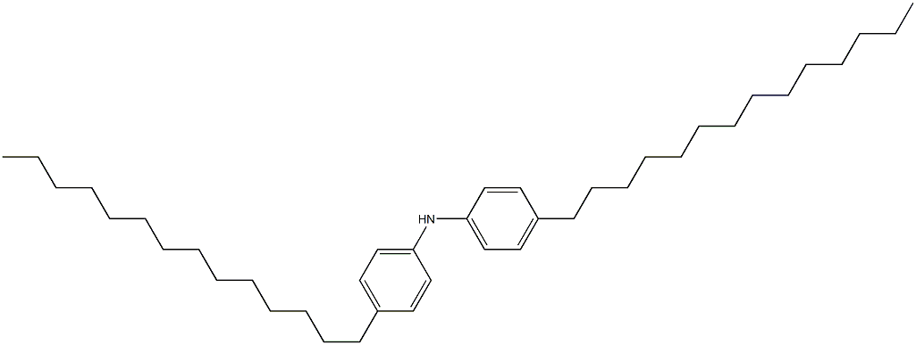 Bis(4-tetradecylphenyl)amine 구조식 이미지