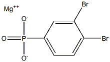 3,4-Dibromophenylphosphonic acid magnesium salt 구조식 이미지