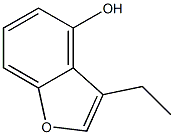 3-Ethylbenzofuran-4-ol 구조식 이미지