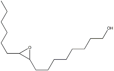 9,10-Epoxyhexadecan-1-ol Structure