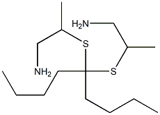 2,2'-[(Nonan-5-ylidene)bisthio]bis(propan-1-amine) Structure