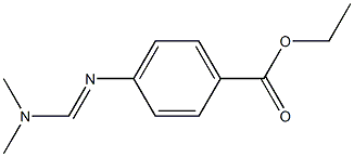 p-[[(Dimethylamino)methylene]amino]benzoic acid ethyl ester Structure