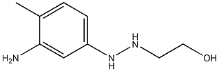 3-Amino-4-methyl-N-(2-hydroxyethylamino)aniline Structure