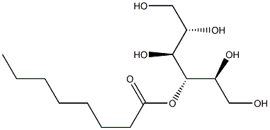 L-Mannitol 3-octanoate 구조식 이미지