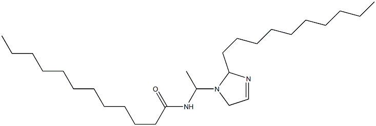 1-(1-Lauroylaminoethyl)-2-decyl-3-imidazoline Structure