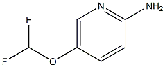 2-Amino-5-difluoromethoxypyridine Structure