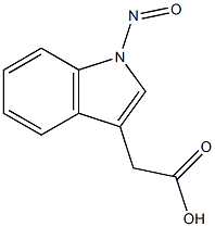 1-Nitroso-1H-indole-3-acetic acid 구조식 이미지