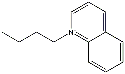 1-Butylquinolinium 구조식 이미지