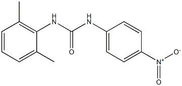 1-(2,6-Dimethylphenyl)-3-(4-nitrophenyl)urea Structure