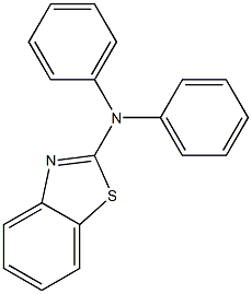 2-(Diphenylamino)benzothiazole 구조식 이미지