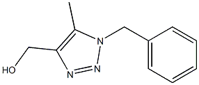 5-Methyl-1-(benzyl)-1H-1,2,3-triazole-4-methanol 구조식 이미지