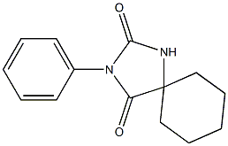 2-Phenyl-2,4-diazaspiro[4.5]decane-1,3-dione 구조식 이미지