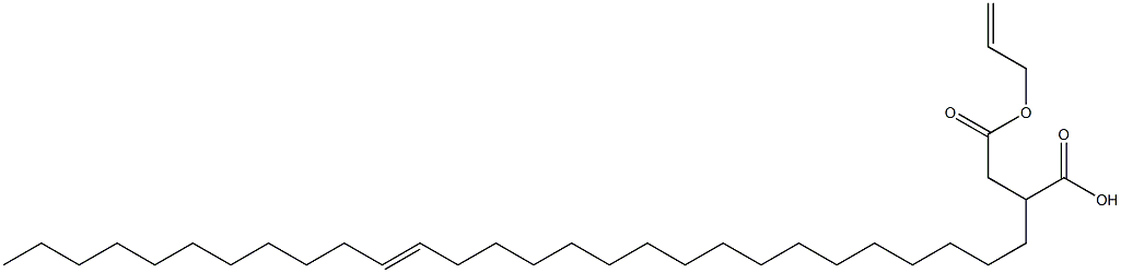 2-(17-Octacosenyl)succinic acid 1-hydrogen 4-allyl ester Structure