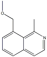 1-Methyl-8-(methoxymethyl)isoquinoline 구조식 이미지