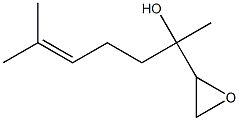 3,7-Dimethyl-1,2-epoxy-6-octene-3-ol 구조식 이미지