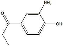 3'-Amino-4'-hydroxypropiophenone Structure